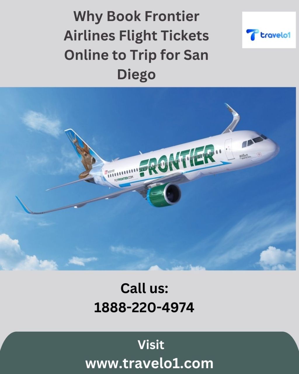 Why Book Frontier Airlines Flight Tickets Online to Trip for San Diego